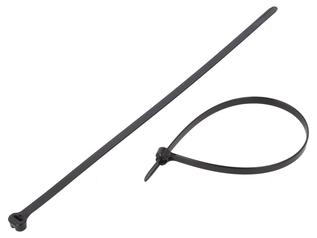 Kabelbinder; met metalen sluiting; L: 300mm; W: 7mm; polyamide Kabelbinder; met metalen sluiting; L: 300mm; W: 7mm; polyamide